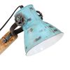 vidaXL Lampe de bureau 25 W bleu d&eacute;lav&eacute; 23x18x96 cm E27