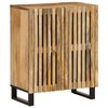 vidaXL Buffets 3 pcs 60x34x75 cm bois de manguier massif brut