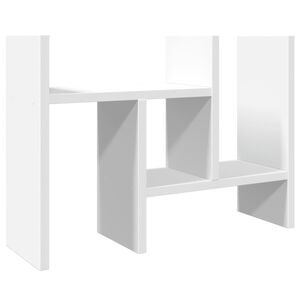 vidaXL Organiseur de bureau Blanc 34,5 x 15,5 x 35,5 cm