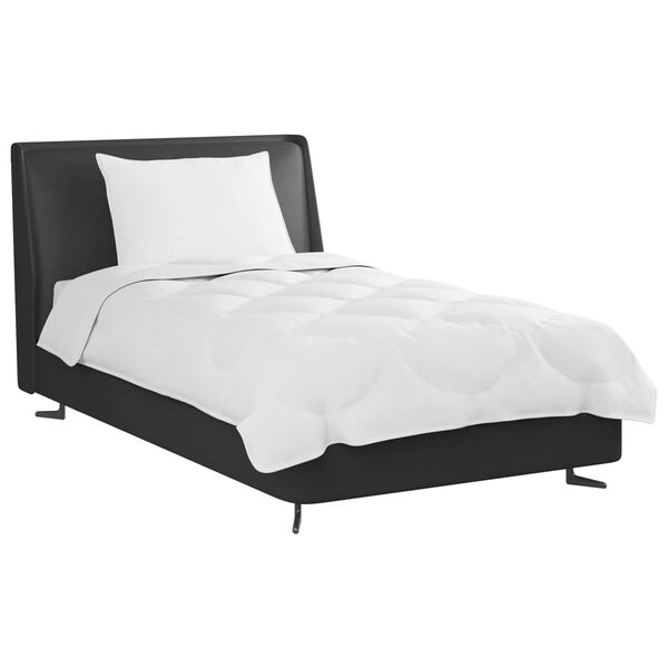 vidaXL Ensemble de Duvet avec oreiller 2 pcs Blanc Microfibre