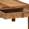 vidaXL Table basse Marron 110 x 55 x 35 cm Bois massif de récupération