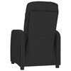 vidaXL Fauteuil de massage Noir Tissu
