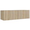 vidaXL Ensemble de meubles TV 8 pcs Ch&ecirc;ne sonoma Bois d'ing&eacute;nierie