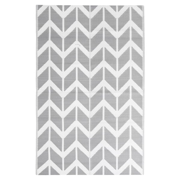 vidaXL Tapis d'ext&eacute;rieur ARAKIL Gris 160x230 cm PP