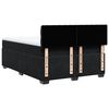 vidaXL Sommier &agrave; lattes de lit avec matelas Noir 140x200 cm Velours