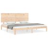 vidaXL Cadre de lit sans matelas bois massif de pin