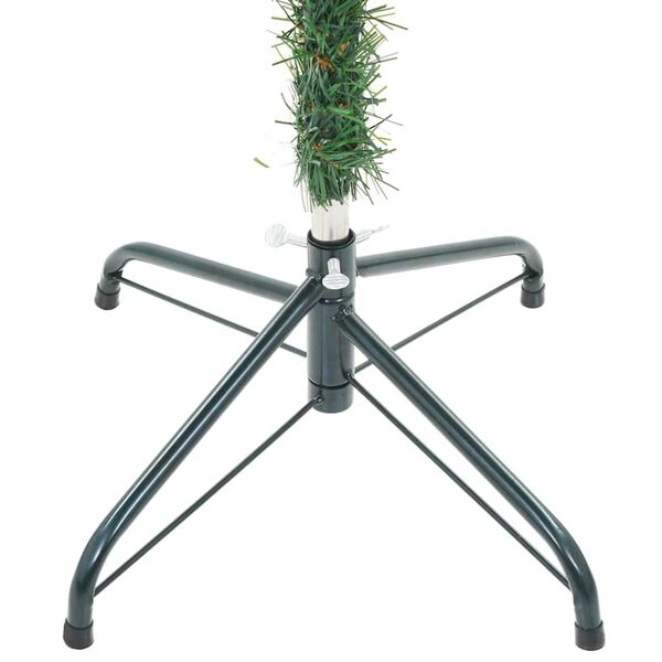 vidaXL Arbre de No&euml;l artificiel pr&eacute;-&eacute;clair&eacute;/boules pommes de pin 180cm