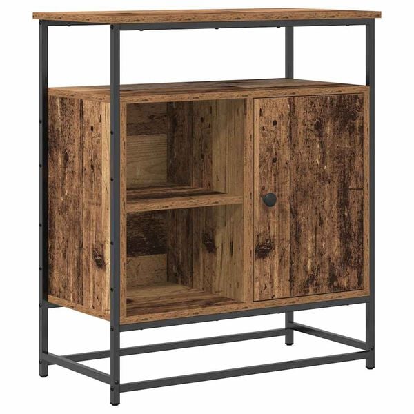vidaXL Buffet Bois ancien 69 x 35 x 80 cm Bois d'ing&eacute;nierie