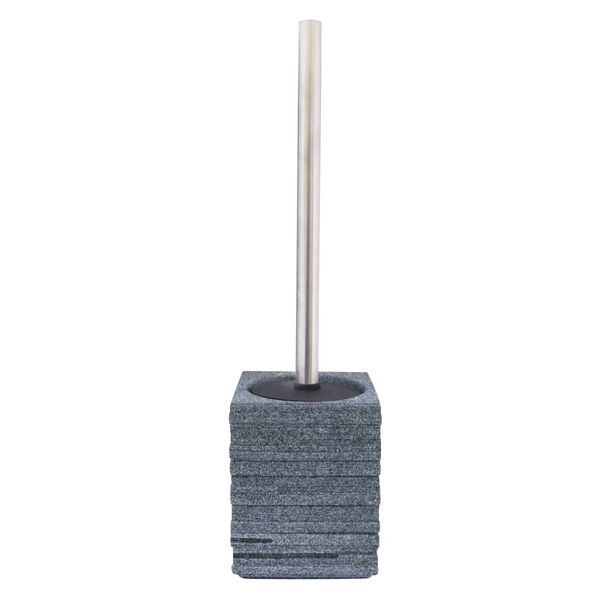 RIDDER Brosse de toilette avec support Brique Anthracite