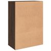 vidaXL Buffet ch&ecirc;ne marron 60x31x84 cm bois d'ing&eacute;nierie