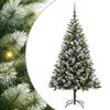 vidaXL Arbre de No&euml;l artificiel avec neige artificielle 150 LED