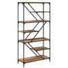 vidaXL &Eacute;tag&egrave;re Bois Ancien 91 x 36 x 176 cm Bois d'ing&eacute;nierie