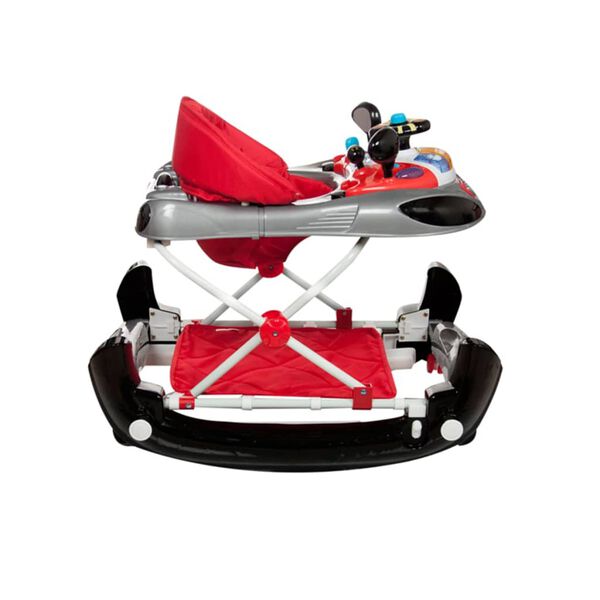 Baninni Trotteur 2-en-1 Rosco Rouge et Noir BNBW004-CHBK