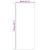 vidaXL Tapis de surface Rectangulaire Beige 150 x 80 cm