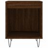 vidaXL Tables de chevet 2 pcs ch&ecirc;ne marron 40x35x50 cm bois ing&eacute;nierie