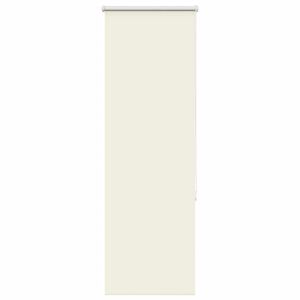 vidaXL Store enrouleur occultant blanc cass&eacute; 40x130cm largeur du tissu