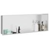 vidaXL Niche de Douche Argent&eacute; 90 x 30 x 9,5 cm Acier inoxydable