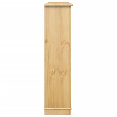 vidaXL Armoire à chaussures Corona 99x32x124,5 cm bois de pin massif