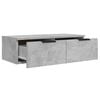 vidaXL Armoire murale Gris b&eacute;ton 68x30x20 cm Bois d'ing&eacute;nierie