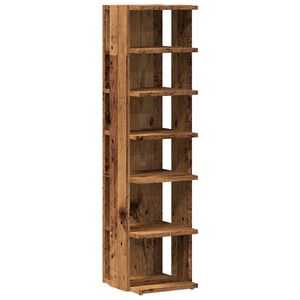 vidaXL Armoire &agrave; chaussures vieux bois 28x27x102 cm bois d'ing&eacute;nierie