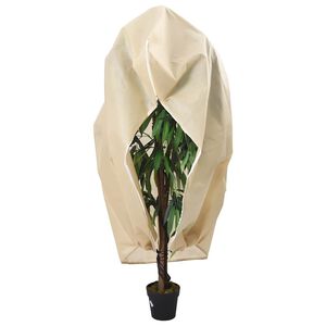 vidaXL Housses de protection pour plantes avec fermeture &eacute;clair 2 pcs