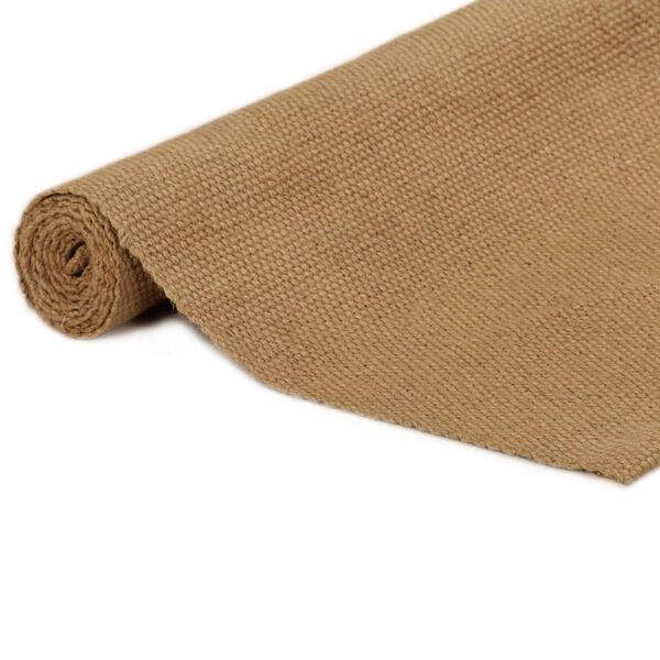 vidaXL Tapis 200x300 cm Jute Rectangulaire