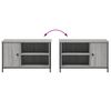 vidaXL Meuble TV Sonoma gris 80x40x50 cm Bois d'ing&eacute;nierie