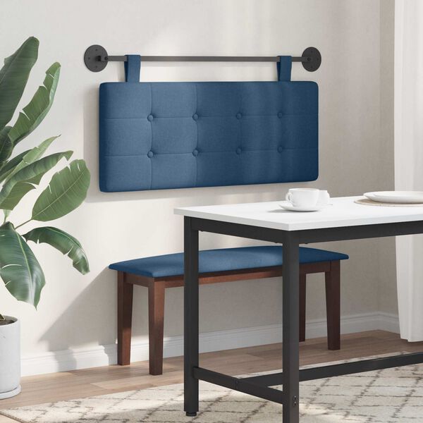 vidaXL T&ecirc;te de lit suspendue Montage mural tissu