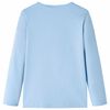 T-shirt enfants &agrave; manches longues bleu clair 116
