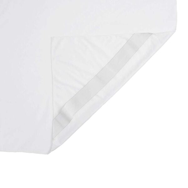 vidaXL Prot&egrave;ge-matelas blanc 160x200 cm imperm&eacute;able