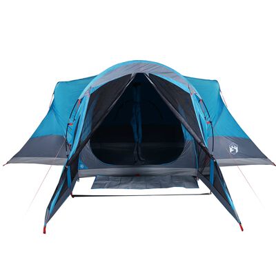 vidaXL Tente familiale tipi 8 personnes bleu imperméable