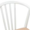 vidaXL Chaise de salle &agrave; manger 2 pcs Blanc et marron