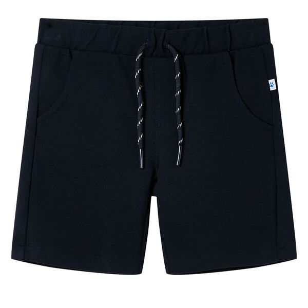 Short pour enfants avec cordon de serrage bleu marine 92