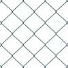 vidaXL Poteau de cl&ocirc;ture. Vert 25 x 1,4 m (maille 60 x 60 mm)