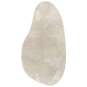 vidaXL Tapis HUARTE Beige 80 x 150 cm Polyester