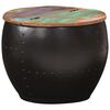 vidaXL Table basse 53x43 cm Bois de r&eacute;cup&eacute;ration massif