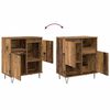 vidaXL Buffet 2 pcs Bois ancien 60 x 35 x 70 cm