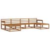 vidaXL Ensemble de canap&eacute;s d'ext&eacute;rieur 6 pc 6 place Naturel