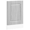 vidaXL Panneau de lave-vaisselle Kalmar sonoma gris 45x1,5x57 cm