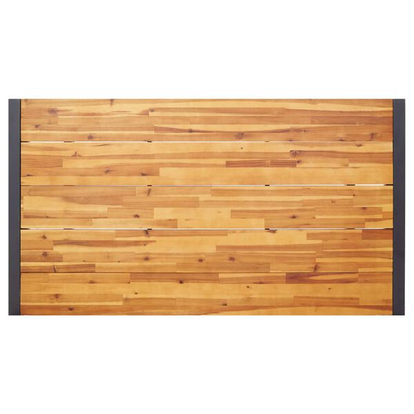 vidaXL Ensemble &agrave; manger de jardin 5 pcs beige