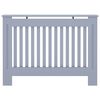 vidaXL Cache-radiateur anthracite 112x19x81,5 cm MDF