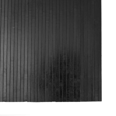 vidaXL Tapis rectangulaire gris 80x100 cm bambou