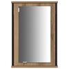 vidaXL Ensemble de mobilier de salle de bain 4 pcs Ch&ecirc;ne artisanal