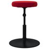 vidaXL Chaises &agrave; manger lot de 4 Rouge bordeaux Velours