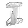 Tiger Etag&egrave;re de douche d'angle Exquisit Argent&eacute; 489620942