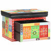 vidaXL Cabinet de chevet 2 pc Multicolore 40 x 30 x 28 cm