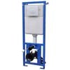 vidaXL R&eacute;servoir encastr&eacute; pour WC suspendu 11 L 41x14x(110-125) cm