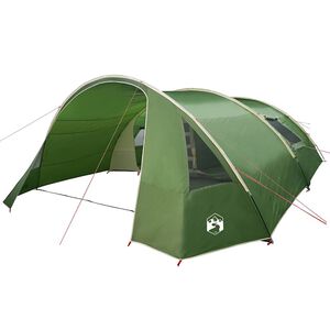 vidaXL Tente Tunnel 6-Persoons 6 personne Vert et blanc
