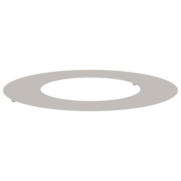 vidaXL adapt&eacute; pour anneau d'arbre plat Marron &Oslash;40 / 70 cm Acier patin&eacute;