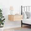 vidaXL Table de chevet Marron 37 x 35 x 18,5 cm Bois massif en pin